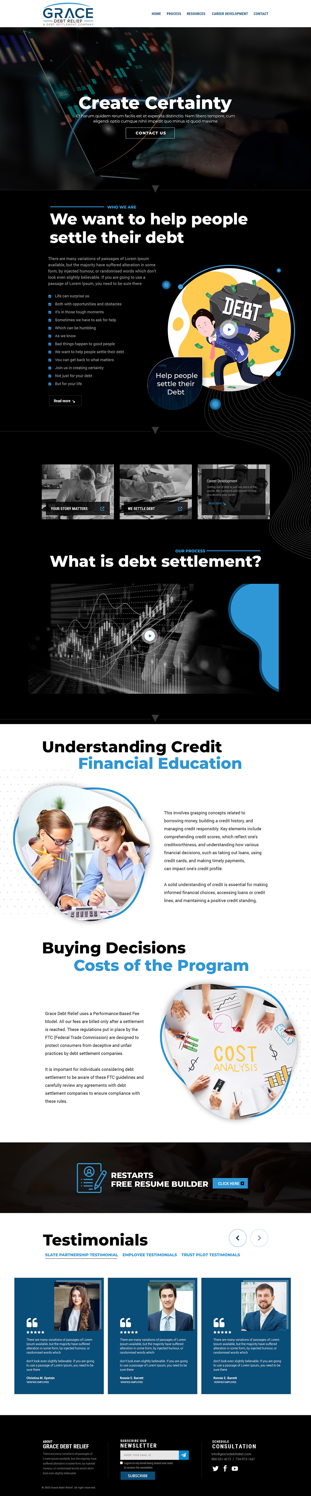 Web Design by Dream Logo Design for this project | Design #31316984