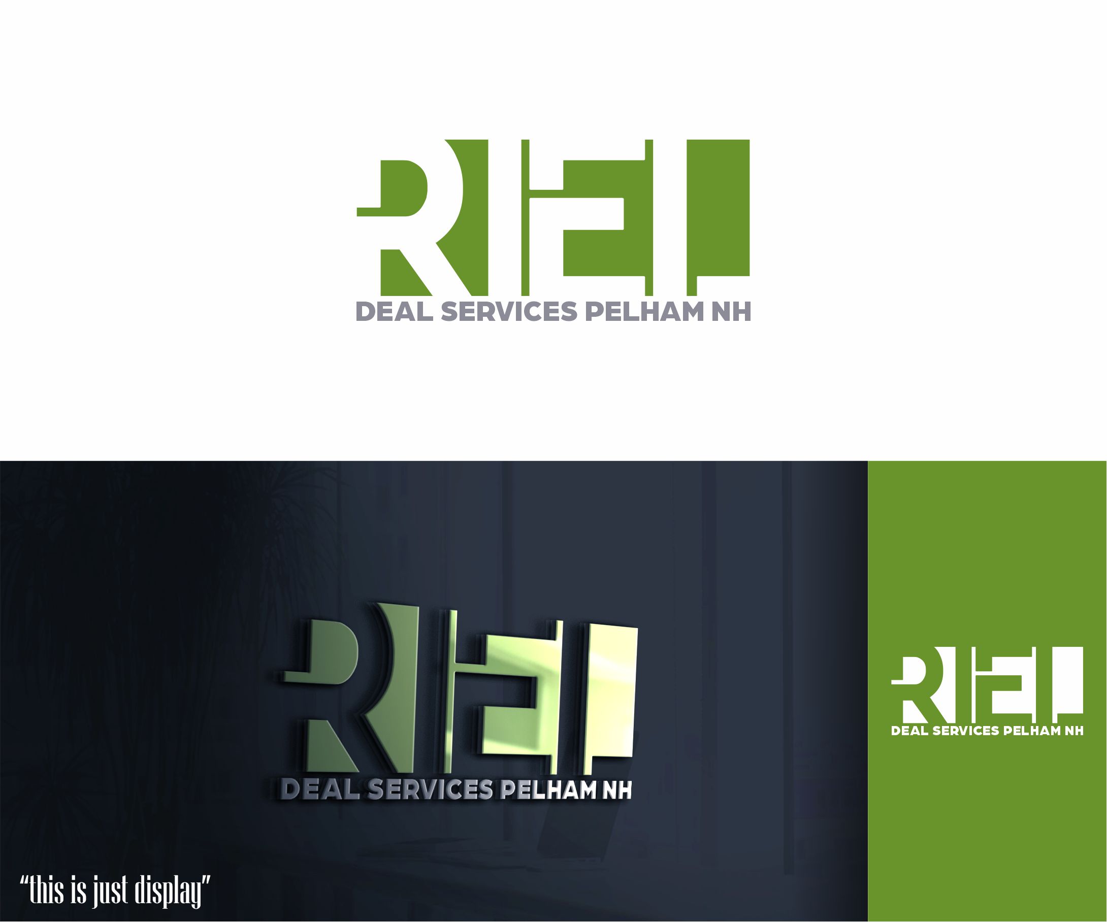 Diseño de Logo por alkaline para Riel - Deal    Services  | Diseño #31313026