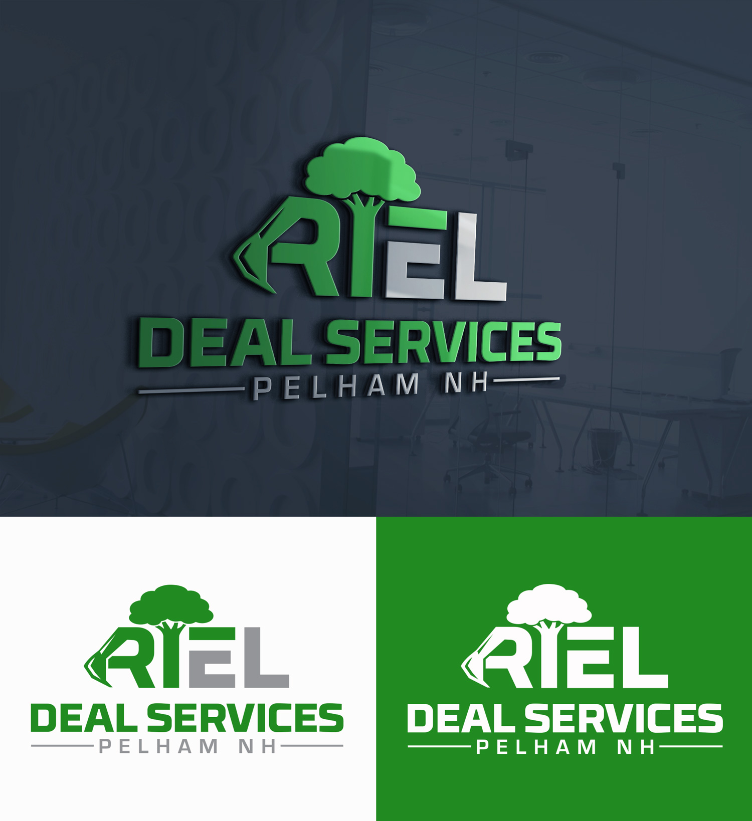 Diseño de Logo por M Art & Design para Riel - Deal    Services  | Diseño #31314304