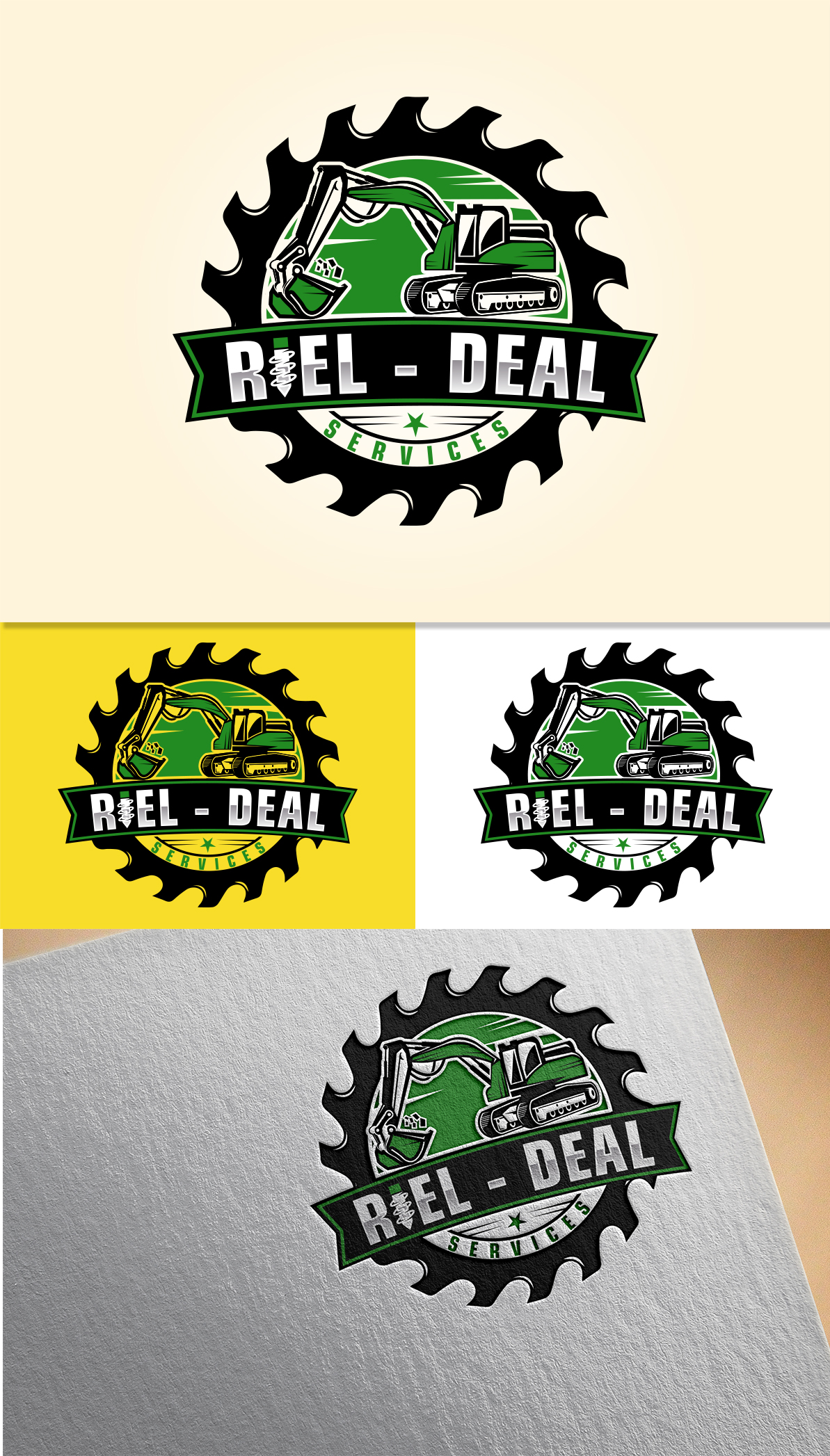 Diseño de Logo por Imran_me para Riel - Deal    Services  | Diseño #31332146