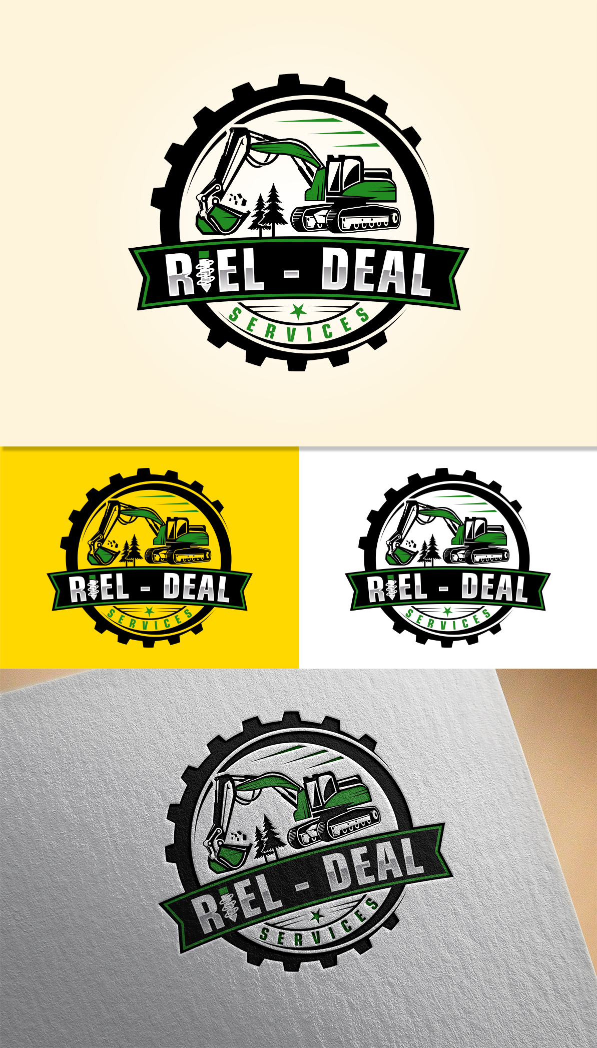 Diseño de Logo por Imran_me para Riel - Deal    Services  | Diseño #31343358