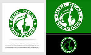 Logo Design by Tonmoyy for Riel - Deal    Services  | Design: #31339768