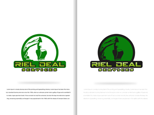 Logo Design by Tonmoyy for Riel - Deal    Services  | Design: #31341556