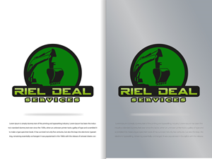 Logo Design by Tonmoyy for Riel - Deal    Services  | Design: #31343394