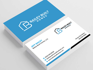 Business Card Design by sadikul islam for BAILEY BUILT HOMES | Design: #31313013