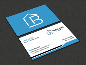Business Card Design by sadikul islam for BAILEY BUILT HOMES | Design: #31313042