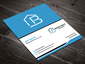 Business Card Design by sadikul islam for BAILEY BUILT HOMES | Design: #31313043