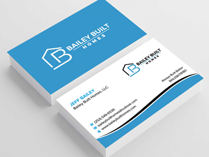 Business Card Design by sadikul islam for BAILEY BUILT HOMES | Design: #31313060