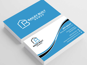Business Card Design by sadikul islam for BAILEY BUILT HOMES | Design: #31315031