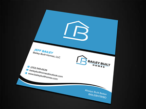 Business Card Design by sadikul islam for BAILEY BUILT HOMES | Design: #31315163