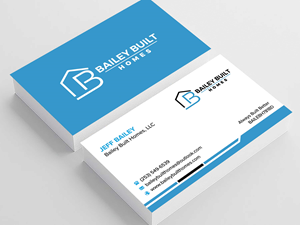 Business Card Design by sadikul islam for BAILEY BUILT HOMES | Design: #31315166