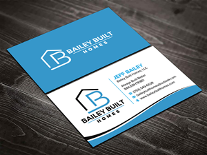 Business Card Design by sadikul islam for BAILEY BUILT HOMES | Design: #31315305