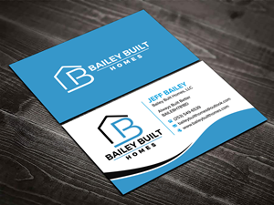 Business Card Design by sadikul islam for BAILEY BUILT HOMES | Design: #31315308