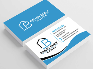 Business Card Design by sadikul islam for BAILEY BUILT HOMES | Design: #31315330
