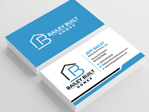 Business Card Design by sadikul islam for BAILEY BUILT HOMES | Design: #31315332