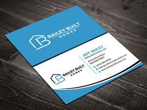 Business Card Design by sadikul islam for BAILEY BUILT HOMES | Design: #31315333