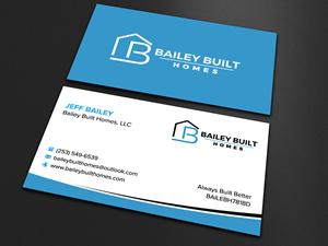 Business Card Design by sadikul islam for BAILEY BUILT HOMES | Design: #31315343