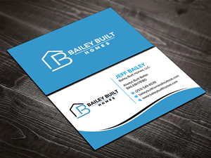 Business Card Design by sadikul islam for BAILEY BUILT HOMES | Design: #31315344