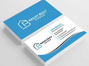 Business Card Design by sadikul islam for BAILEY BUILT HOMES | Design: #31315356