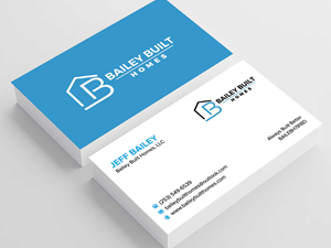 Business Card Design by sadikul islam for BAILEY BUILT HOMES | Design: #31315359