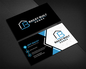 Business Card Design by sadikul islam for BAILEY BUILT HOMES | Design: #31323050