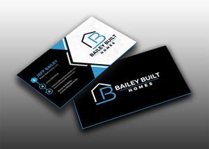 Business Card Design by sadikul islam for BAILEY BUILT HOMES | Design: #31323051