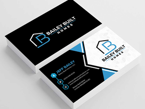 Business Card Design by sadikul islam for BAILEY BUILT HOMES | Design: #31323052