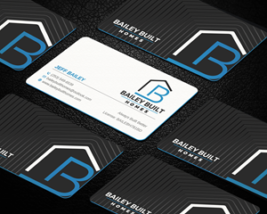 Business Card Design by LAXMI DESIGNHUB for BAILEY BUILT HOMES | Design: #31313402