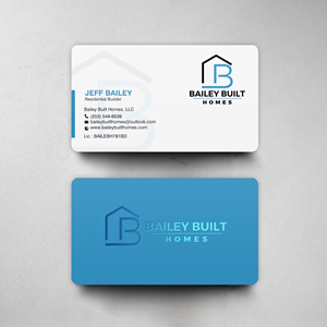 Visitenkarten-Design von chandrayaan.creative für BAILEY BUILT HOMES | Design: #31314700