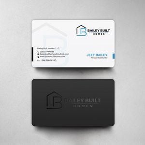 Visitenkarten-Design von chandrayaan.creative für BAILEY BUILT HOMES | Design: #31314733