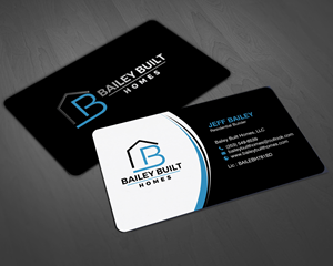 Visitenkarten-Design von chandrayaan.creative für BAILEY BUILT HOMES | Design: #31314894