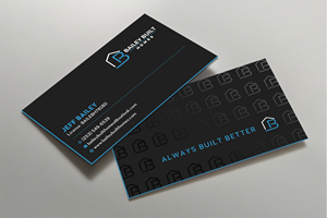 Business Card Design by Uttom 2 for BAILEY BUILT HOMES | Design: #31318247