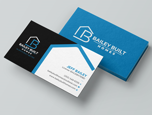 Visitenkarten-Design von Uttom 2 für BAILEY BUILT HOMES | Design: #31318752