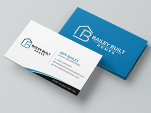 Business Card Design by Uttom 2 for BAILEY BUILT HOMES | Design: #31318753