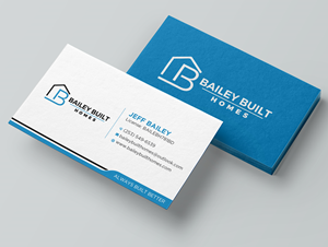 Business Card Design by Uttom 2 for BAILEY BUILT HOMES | Design: #31318755