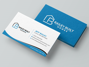Business Card Design by Uttom 2 for BAILEY BUILT HOMES | Design: #31318759