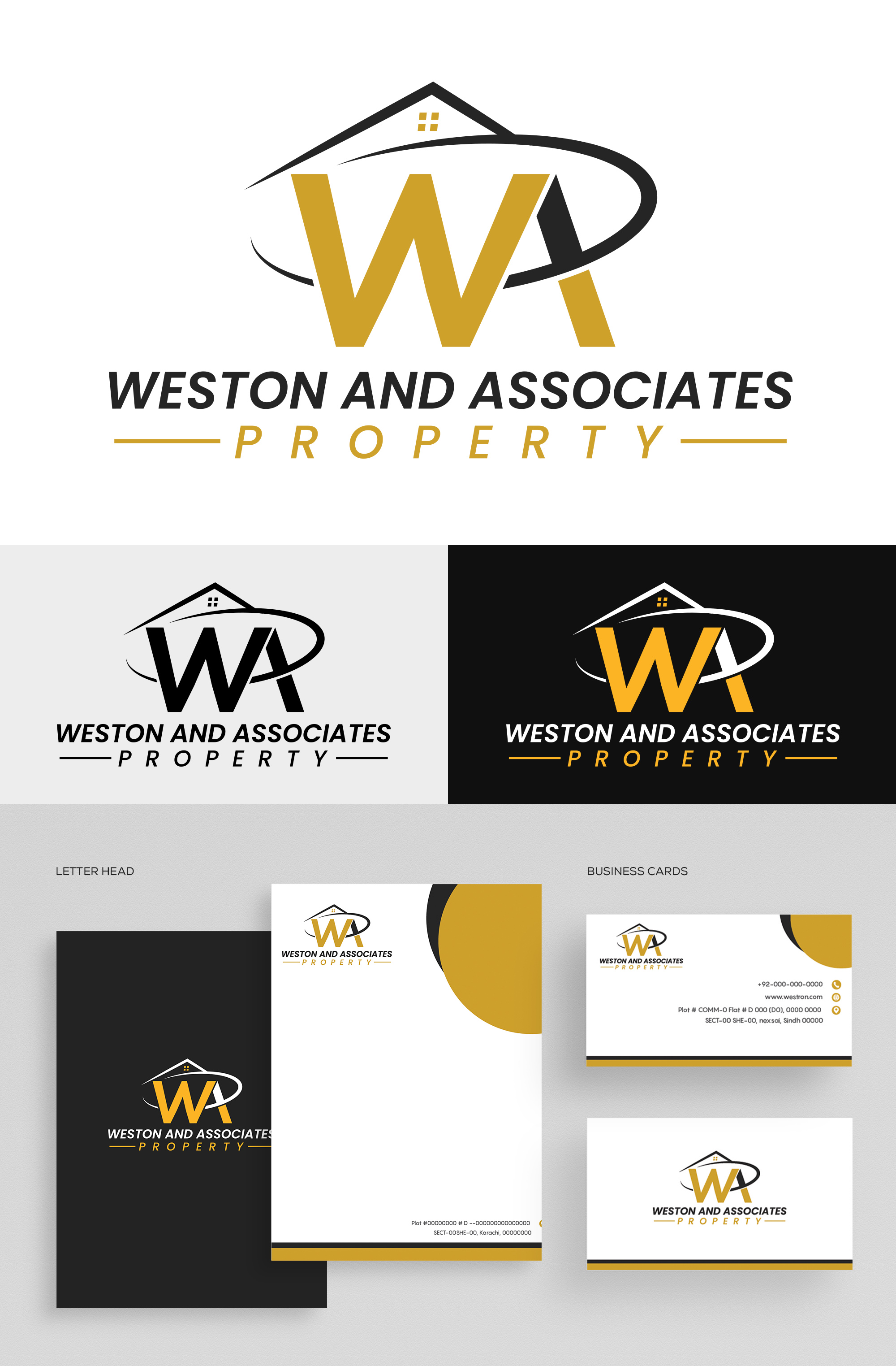 Business Card Design by Design Athics for Weston and Associates Property Valuers | Design #31328970