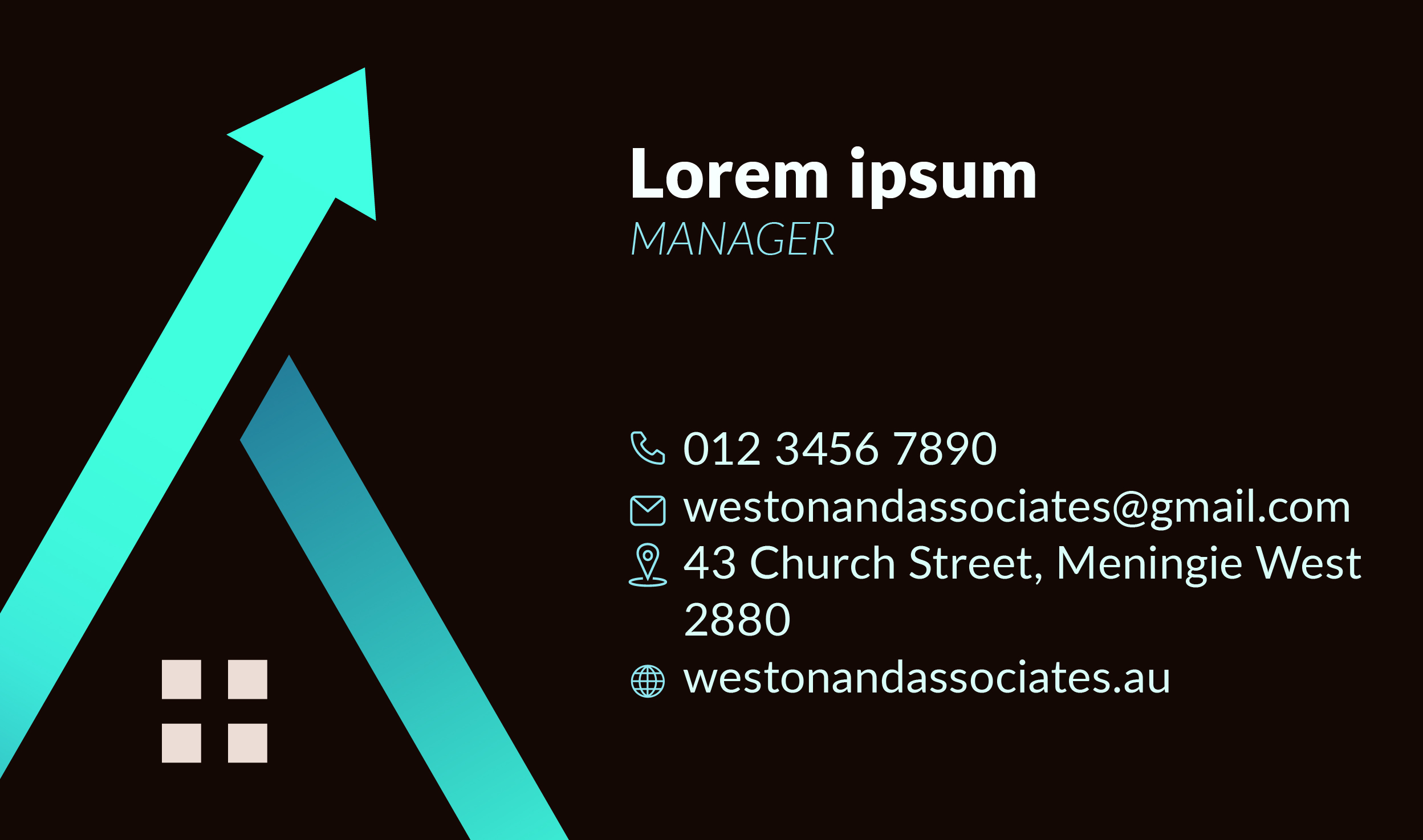 Business Card Design by ARTIZIT for Weston and Associates Property Valuers | Design #31348077