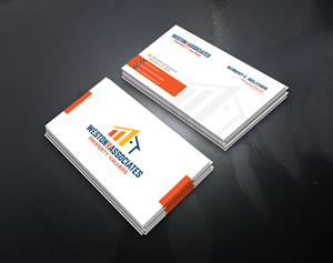 Business Card Design by artbitin for Weston and Associates Property Valuers | Design: #31327147