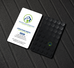 Business Card Design by Creations Box 2015 for Weston and Associates Property Valuers | Design #31354843