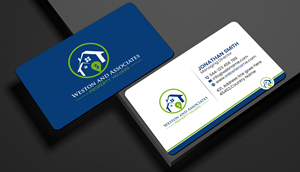 Business Card Design by Creations Box 2015 for Weston and Associates Property Valuers | Design: #31354845
