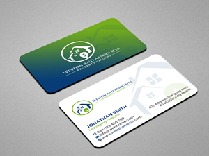 Business Card Design by Creations Box 2015 for Weston and Associates Property Valuers | Design: #31354848
