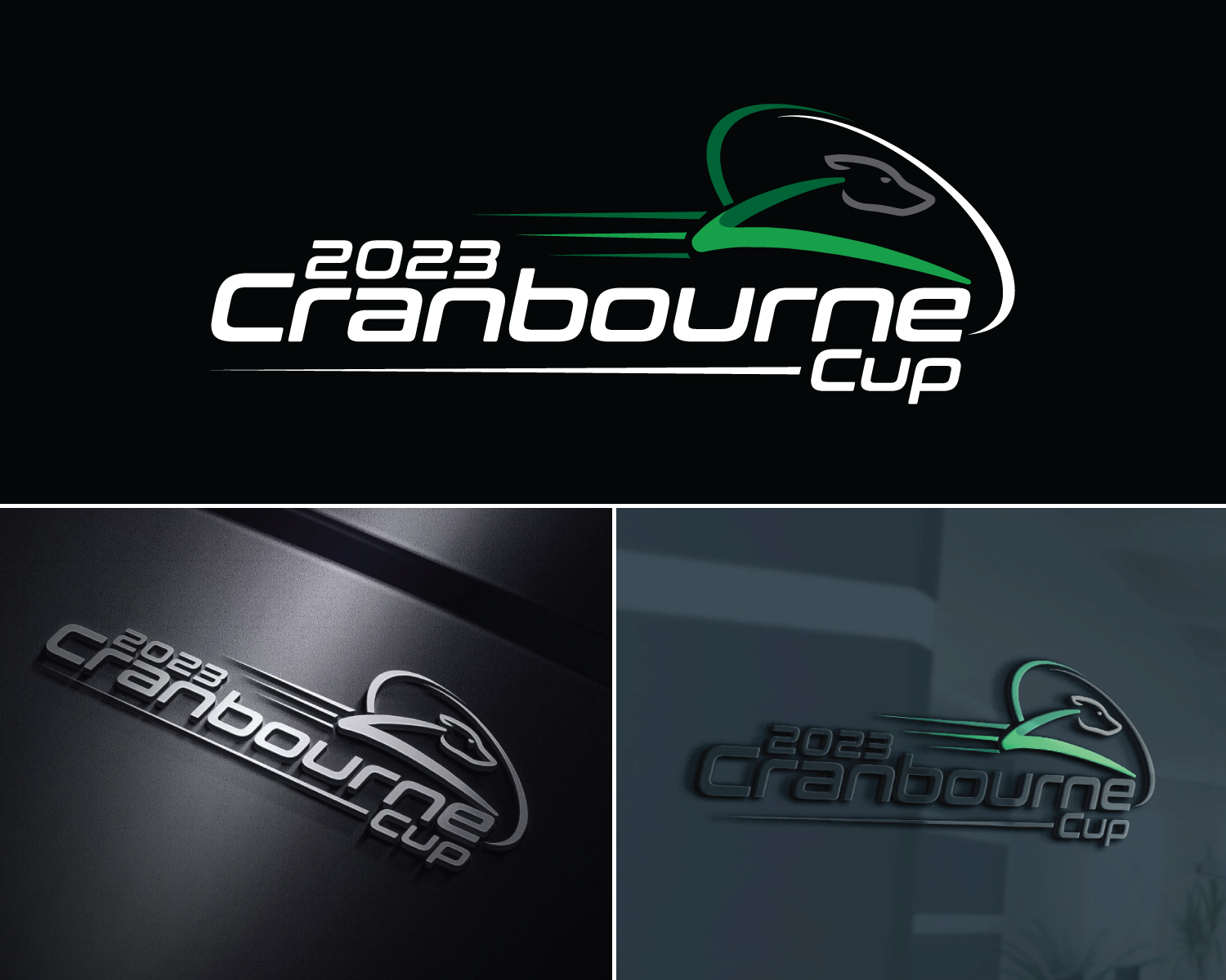 Logo Design by Atec for Cranbourne Greyhound Racing Club | Design #31314082