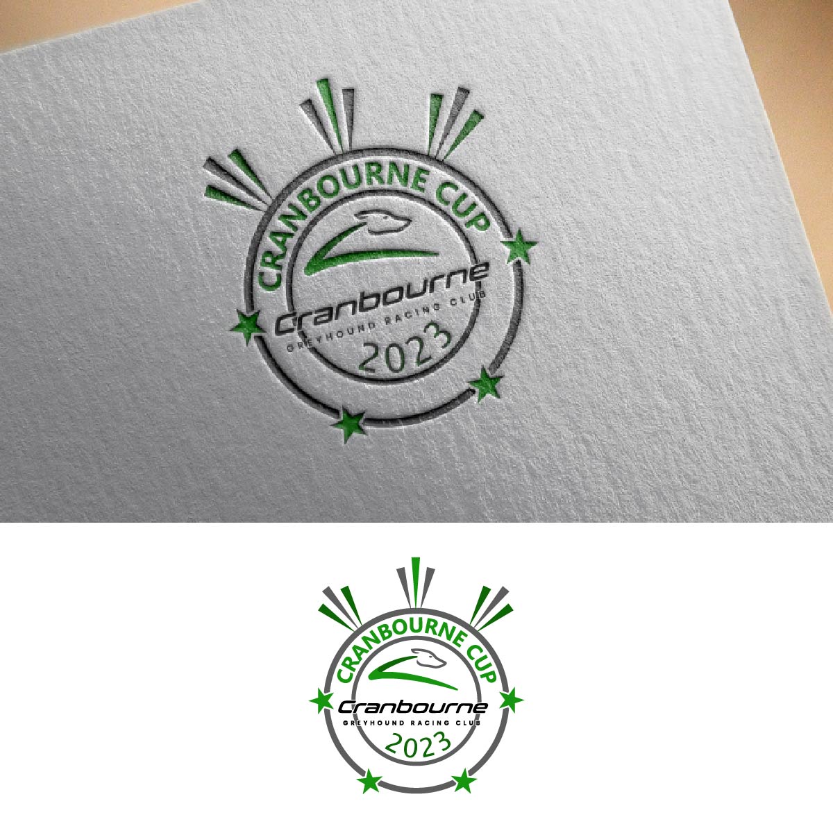 Logo Design by fly  design for Cranbourne Greyhound Racing Club | Design #31316723