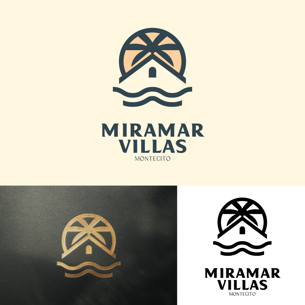 Logo-Design von JaredMade für Miramar Villas | Design #31360468