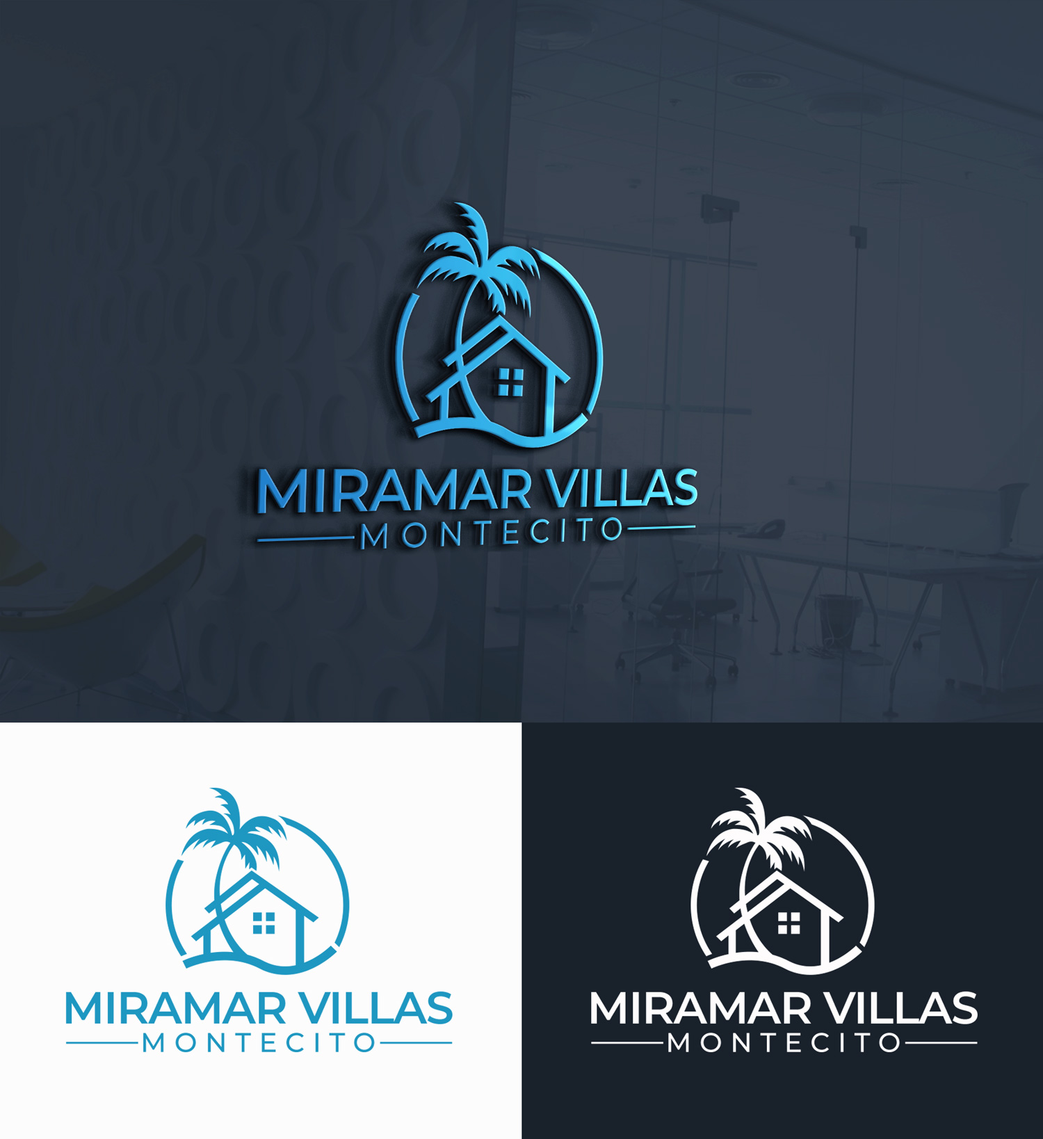 Logo Design by M Art & Design for Miramar Villas | Design #31316159