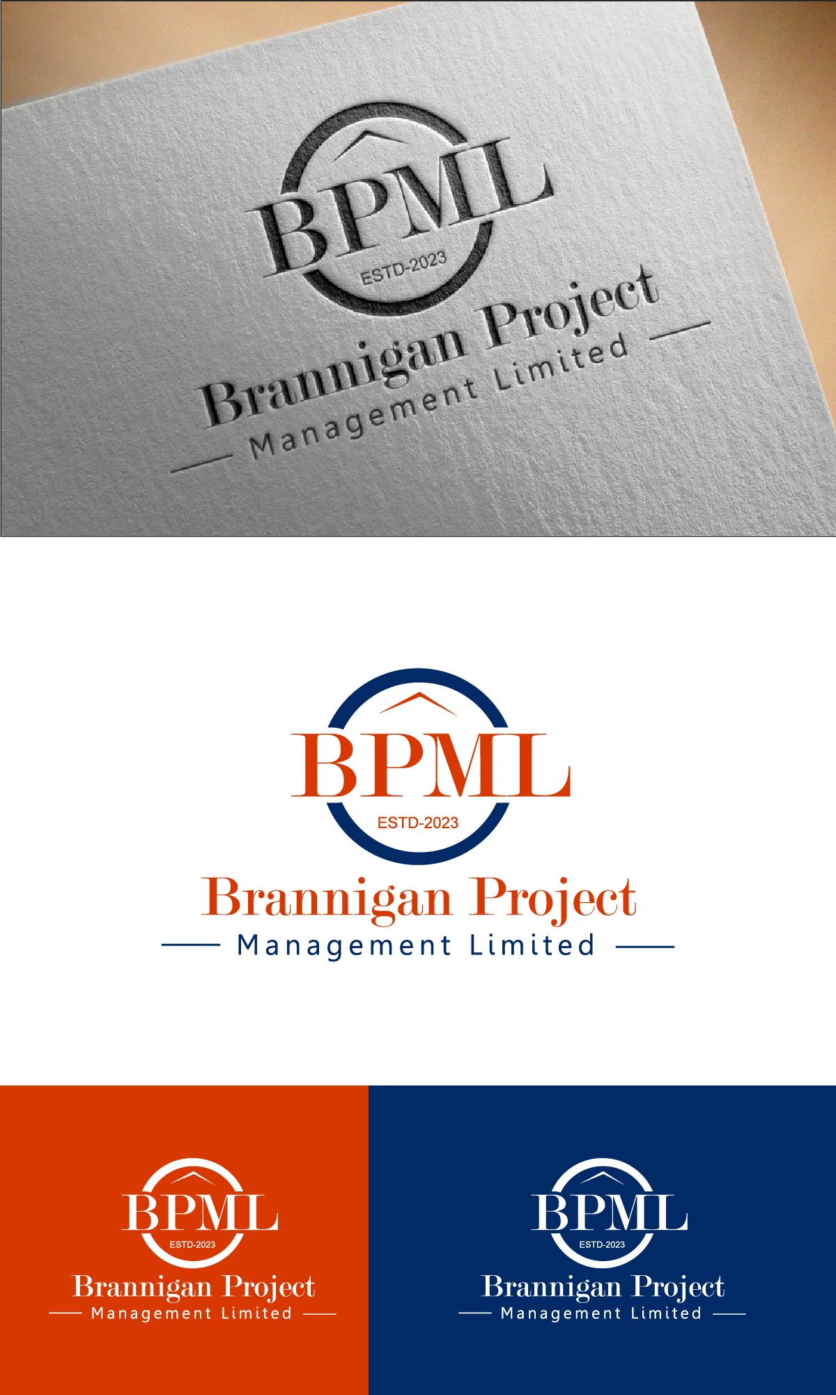 Upmarket, Serious, Commercial construction and planning Logo Design for ...