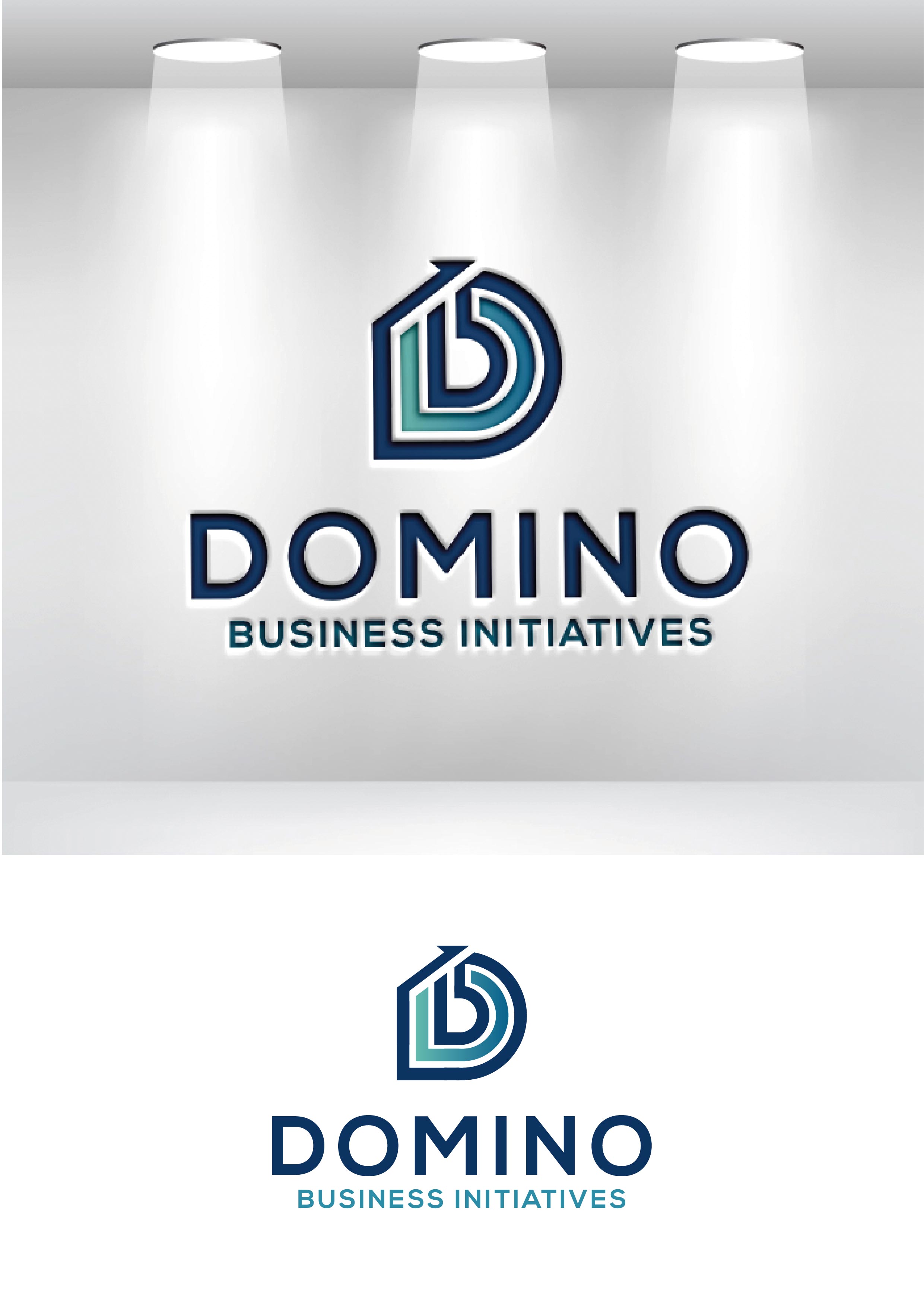 Logo Design by Anton for Domino Business Initiatives | Design #31350777