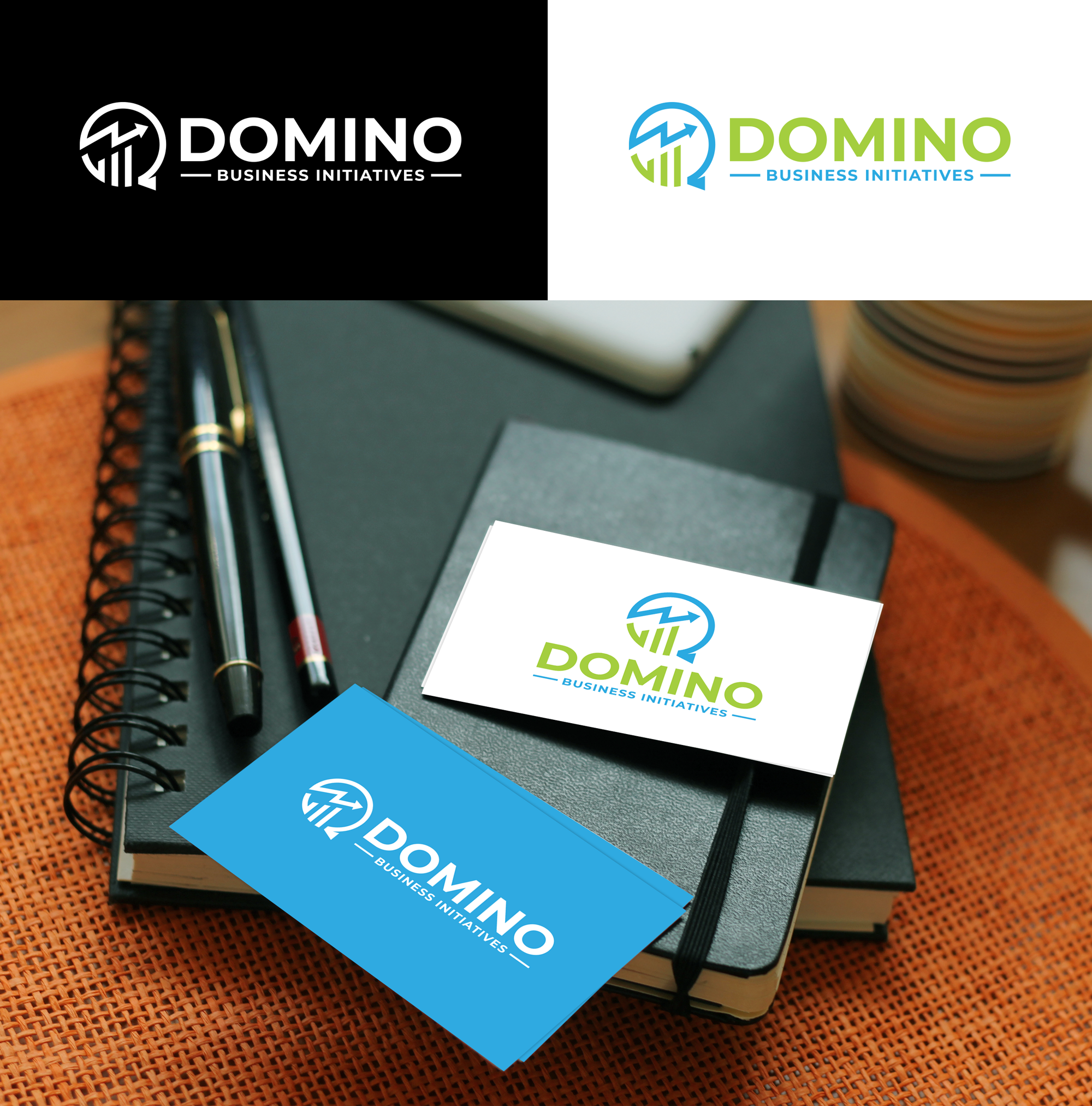 Diseño de Logo por RA-bica para Domino Business Initiatives | Diseño #31345184