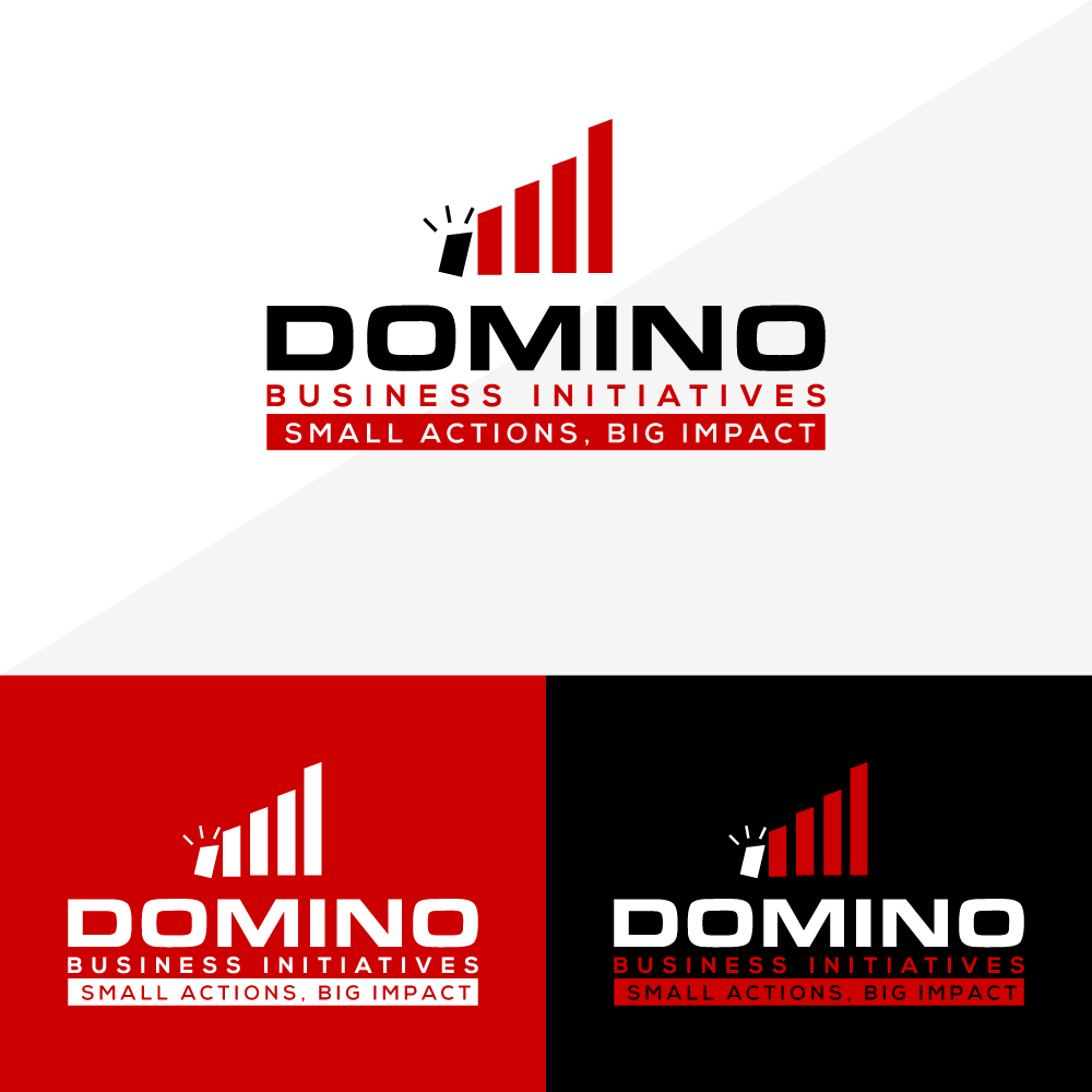 Logo Design by Ayub Zafar for Domino Business Initiatives | Design #31348325